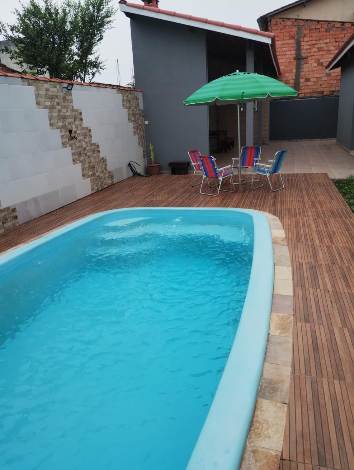 Casa Na Praia Com Piscina E Churrasqueira Itanhaém Eksteriør billede