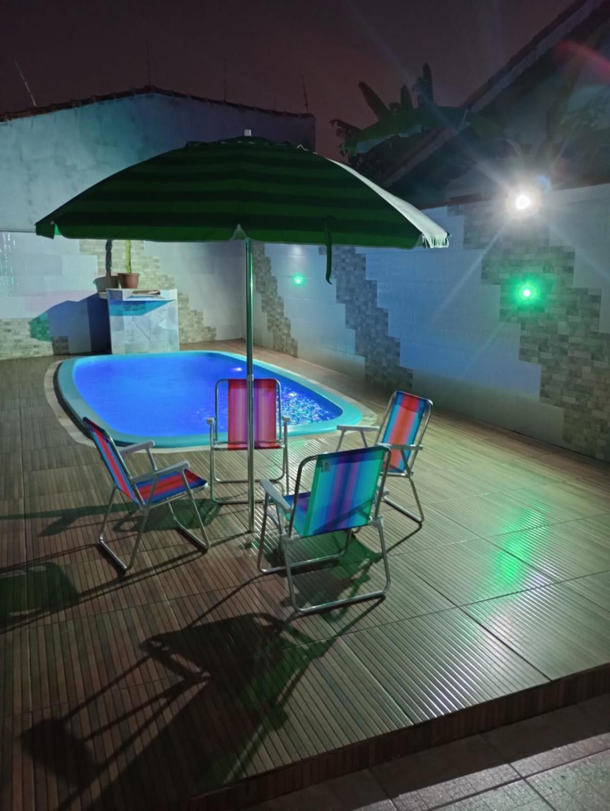 Casa Na Praia Com Piscina E Churrasqueira Itanhaém Eksteriør billede
