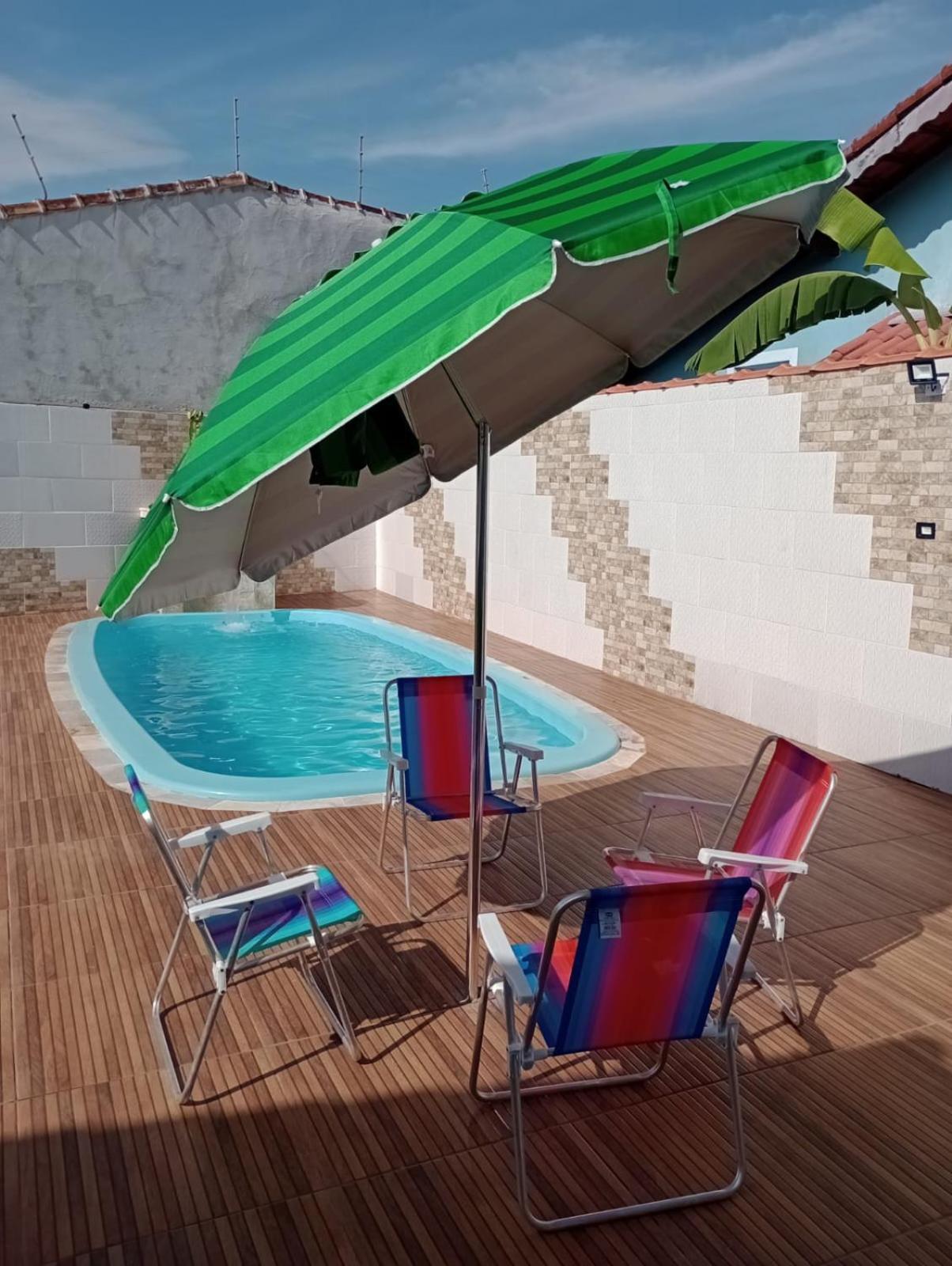Casa Na Praia Com Piscina E Churrasqueira Itanhaém Eksteriør billede